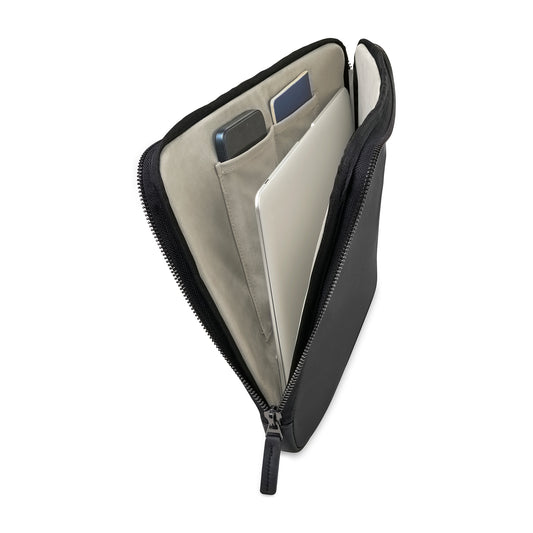 Black Travis & Wells® Envoy Laptop Sleeve