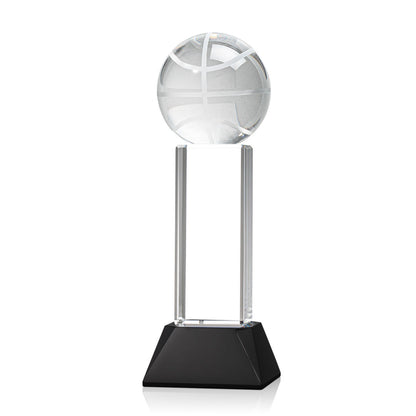 Basketball VividPrint™ Award on Stowe - Black