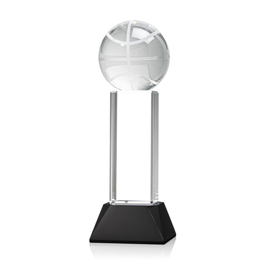 Basketball VividPrint™ Award on Stowe - Black