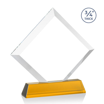 Belaire Award on Newhaven Base - Amber