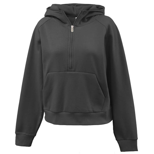 Womens half-zip hoodie