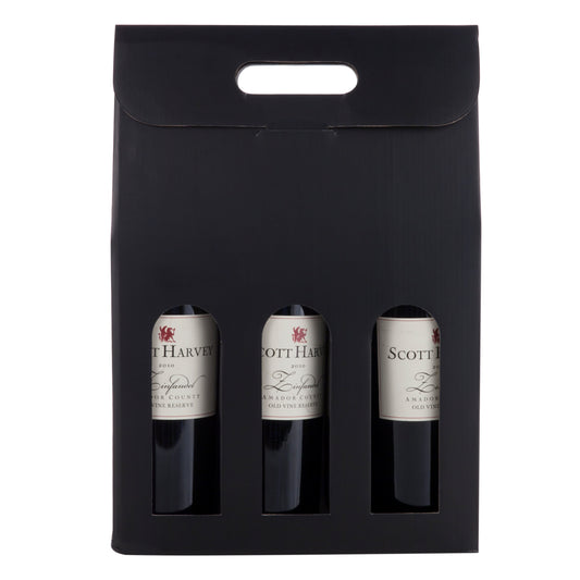 Cakewalk Marketplace: 3-Bottle Wine Carrier Box