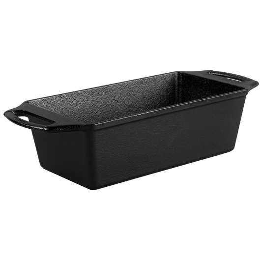 Lodge® 8.5” x 4.5" Seasoned Cast Iron Loaf Pan