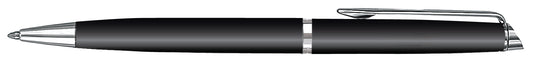 Black Matte - Silver Trim Waterman Hemisphere Ballpoint - Matte, Blue Ink