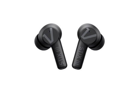 Veho STIX II Pro True Wireless Earphones - Carbon Black