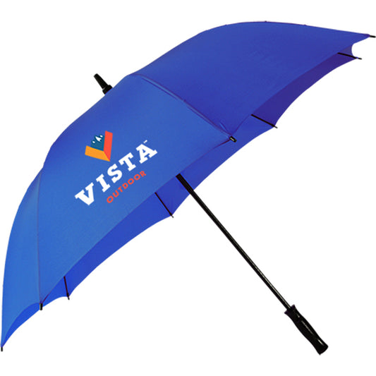 Gold Auto Open Fiberglass Golf Umbrella