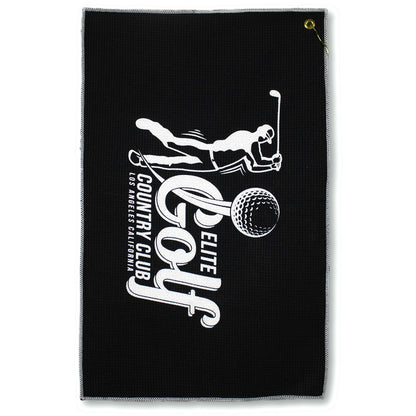 Microfiber Waffle Golf Towel