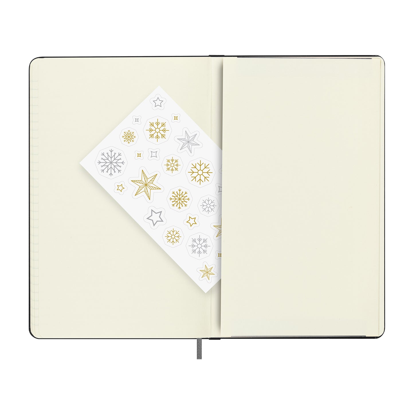 Black Moleskine® Hard Cover Holiday Notebook Gift Set