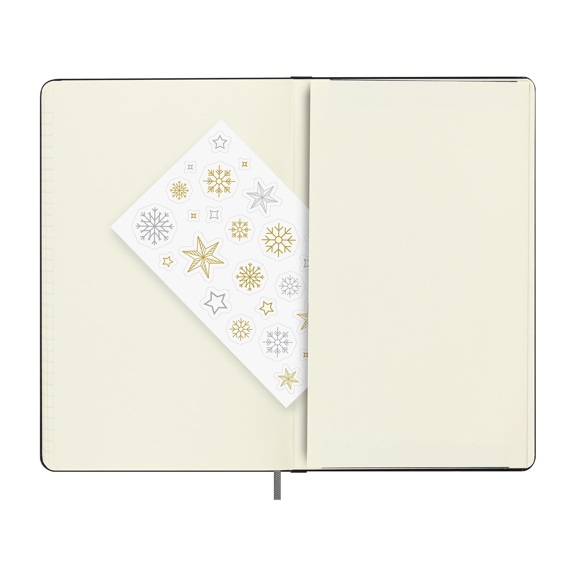 Black Moleskine® Hard Cover Holiday Notebook Gift Set