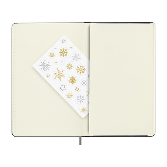 Black Moleskine® Hard Cover Holiday Notebook Gift Set