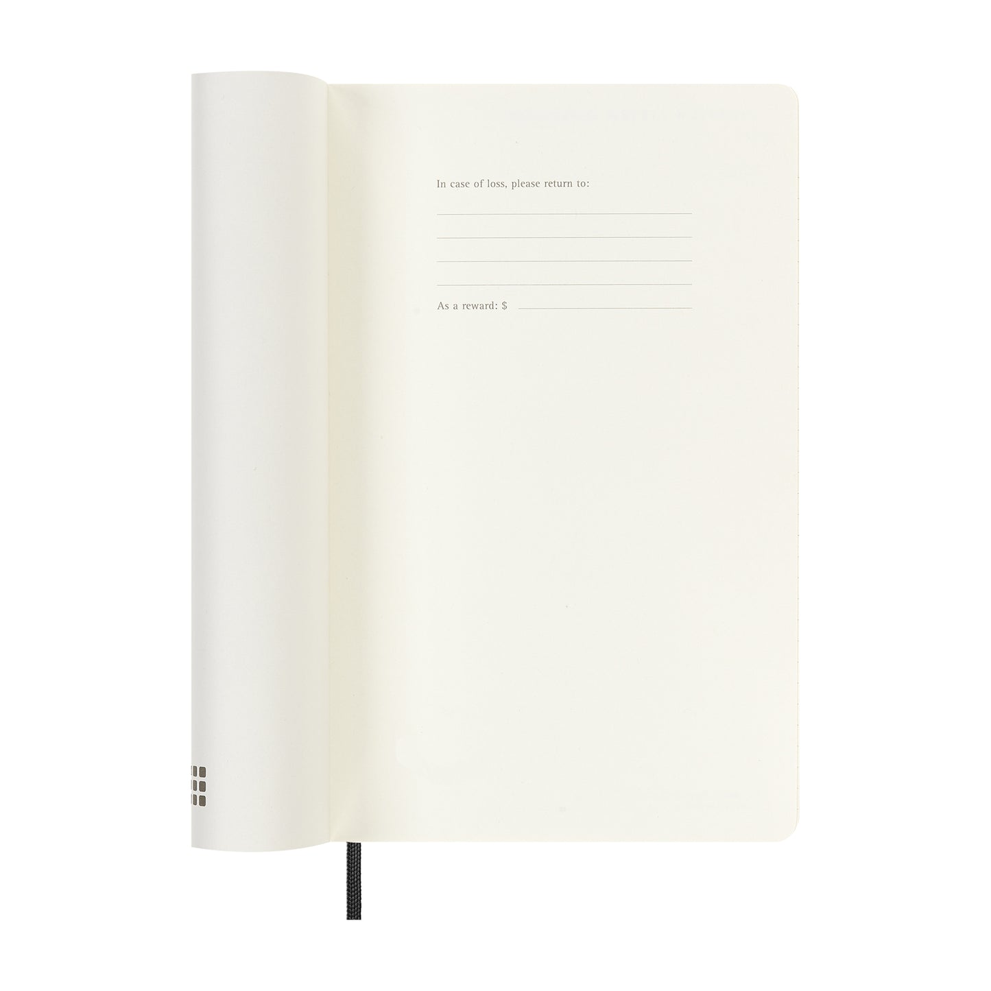 Black Moleskine® Soft Cover Large 12-Month Weekly 2026 Planner