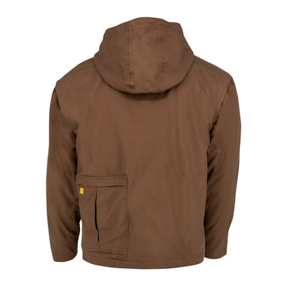 DCHJ076ATB Men's Heated Heavy Duty Work Coat without Battery - Tobacco - Size 2X
