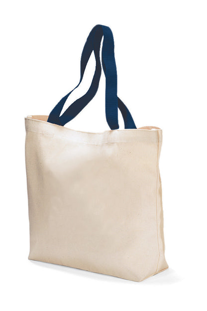 Colored Handle Tote