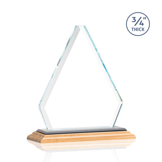 Fyreside VividPrint™ Award - Bamboo/Black