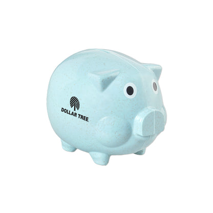 Classic Wheat Piggy Bank
