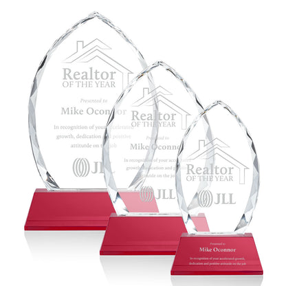 Wilton Award on Newhaven Base - Red