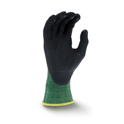 RWG538 AXIS™ Cut Protection Level A2 Foam Nitrile Coated Glove with Dotted Palm - Size L