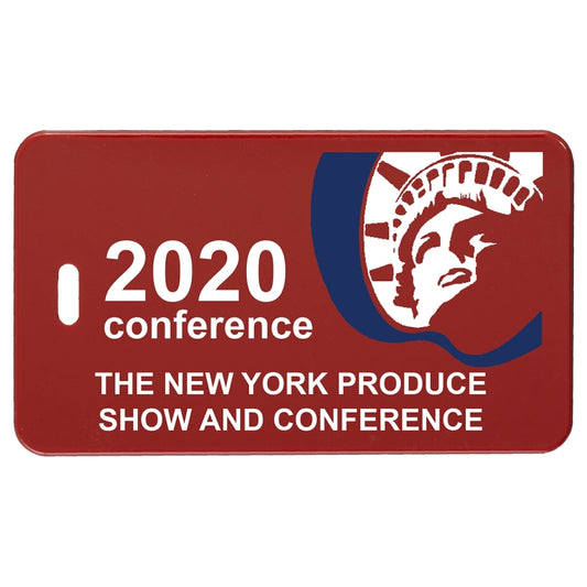 "Thunderbolt Spot" Spot Color ID Slip-In Pocket Luggage Bag Tag