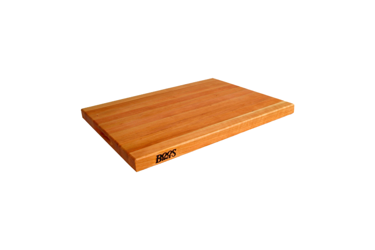 John Boos Cherry Edge Grain 1-1/2-in Reversible Cutting Board