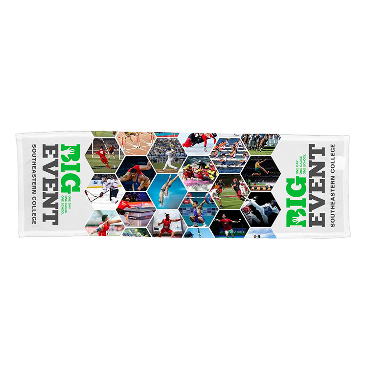 "Deluxe" Full Color Sublimation Cooling Towel
