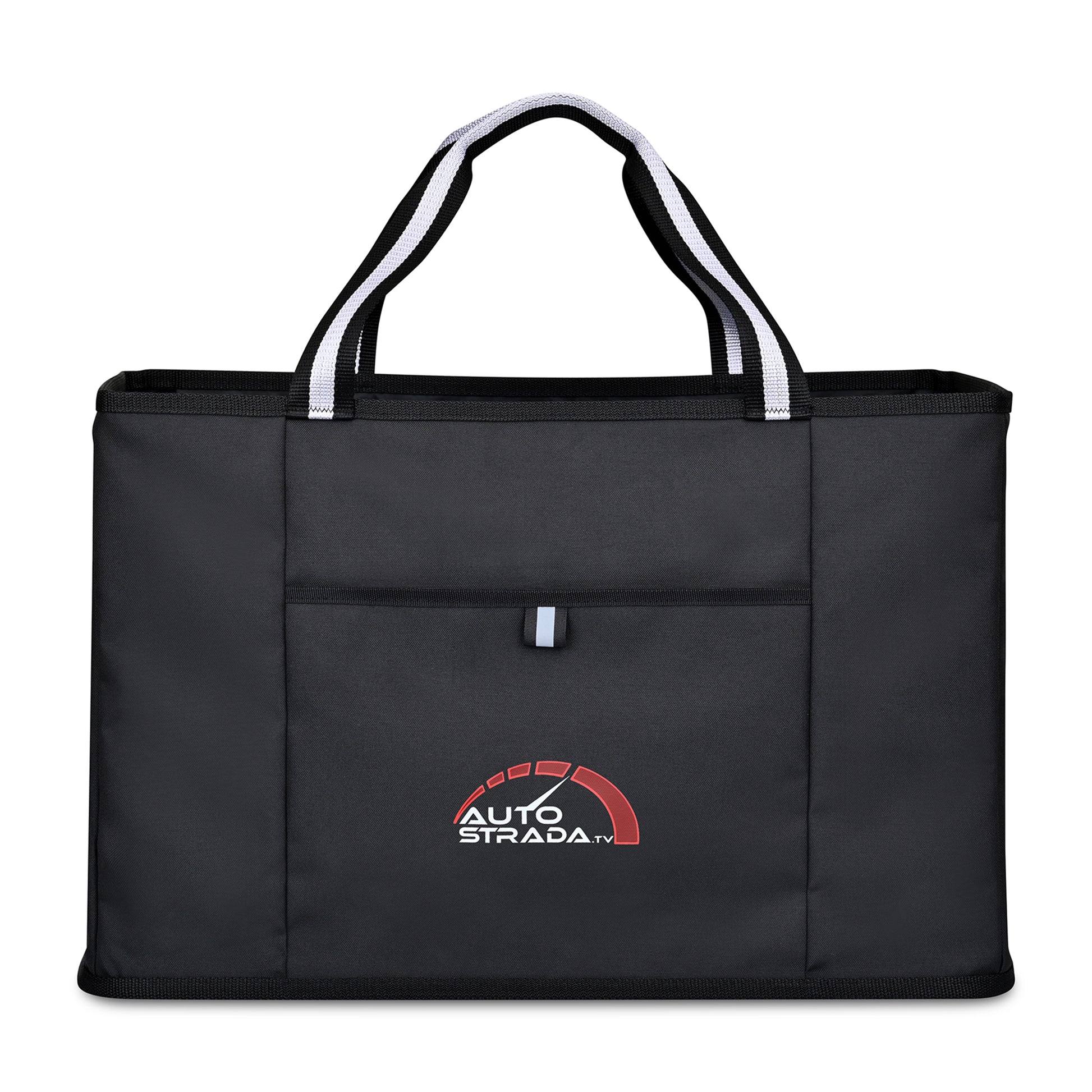 Black Structure Utility Tote