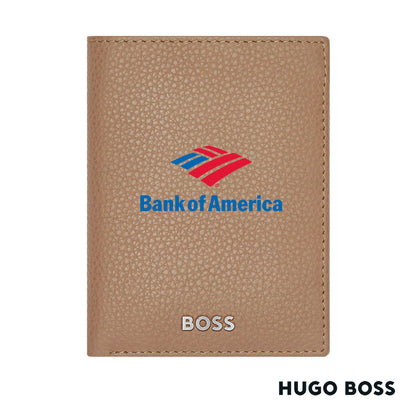 Hugo Boss® Classic Grained Folding Card Holder