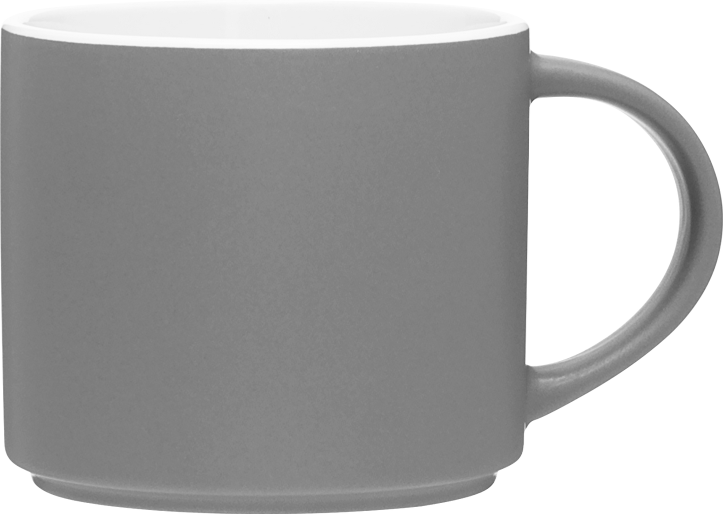 16 oz monaco mug - matte storm gray