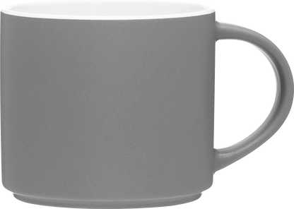 16 oz monaco mug - matte storm gray