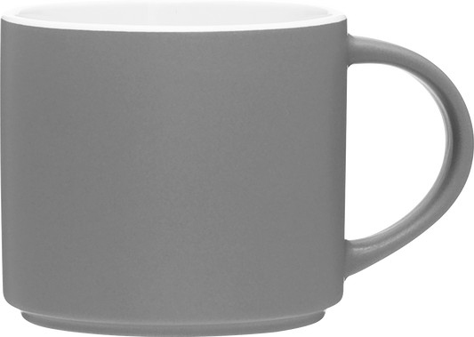 16 oz monaco mug - matte storm gray