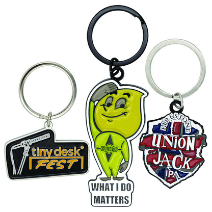 Custom Keytag - Economy Die Struck Iron (1-1/2")