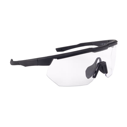 SWAZE™ Safety Eyewear - Matte Black Frame - Clear Lens