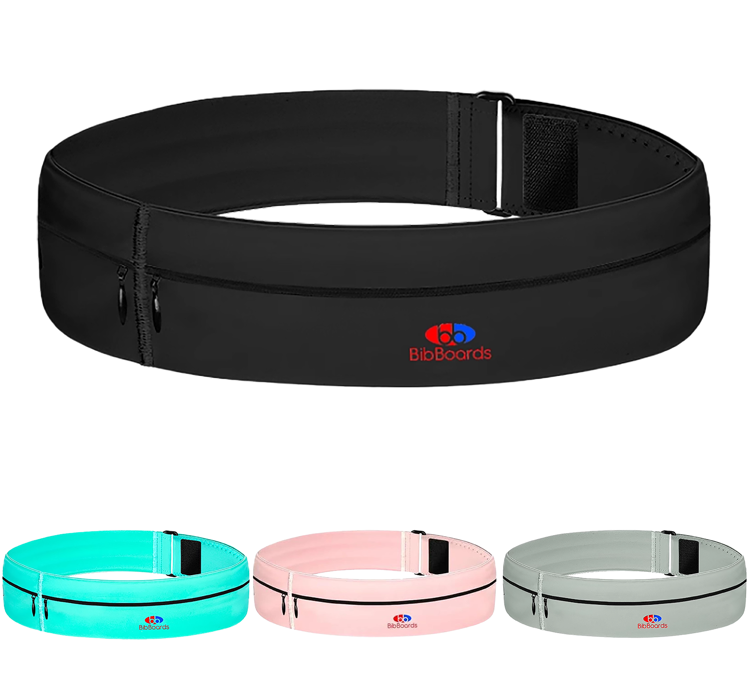 Black BibBoards Run Belt  - 38