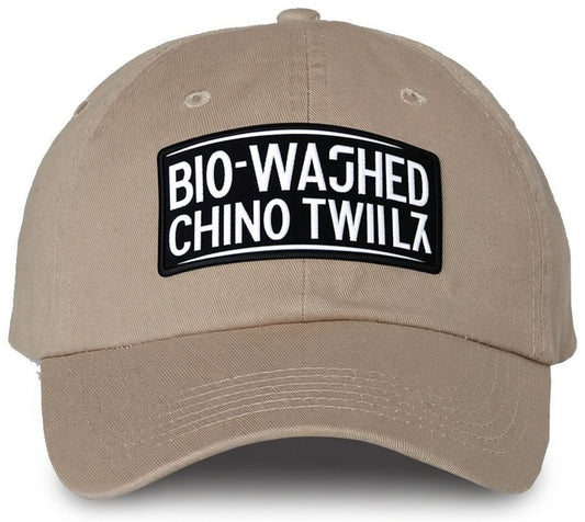 Bio-Washed Chino Twill Cap - VC350