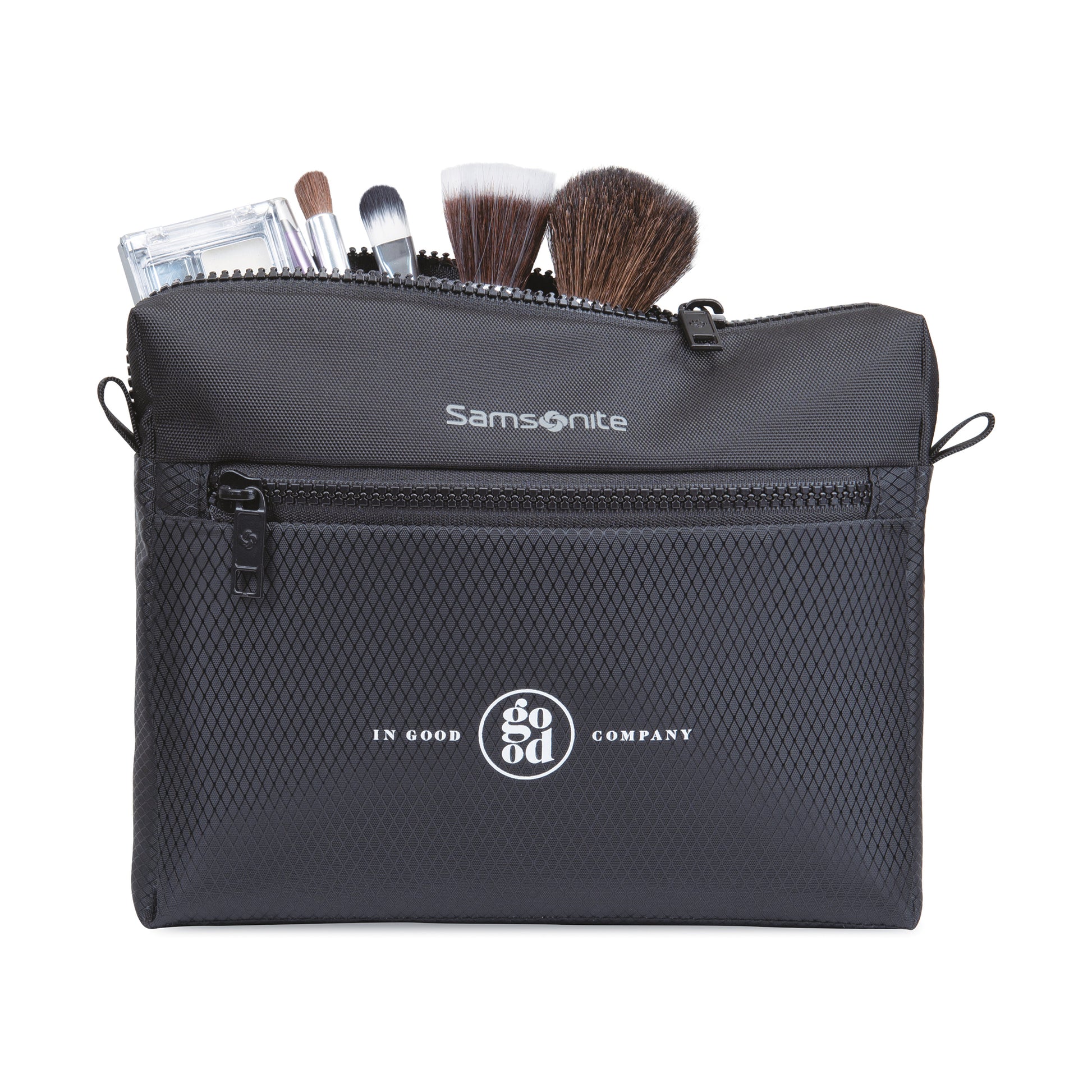 Black Samsonite Zippered Pouch