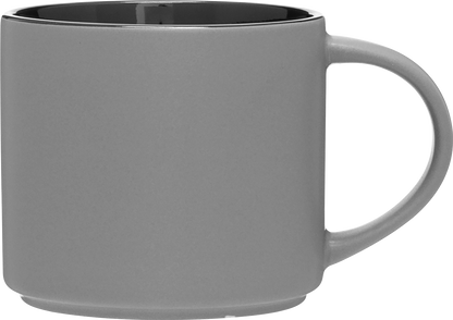 16 oz monaco mug - matte storm gray