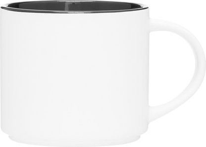16 oz monaco mug - matte white