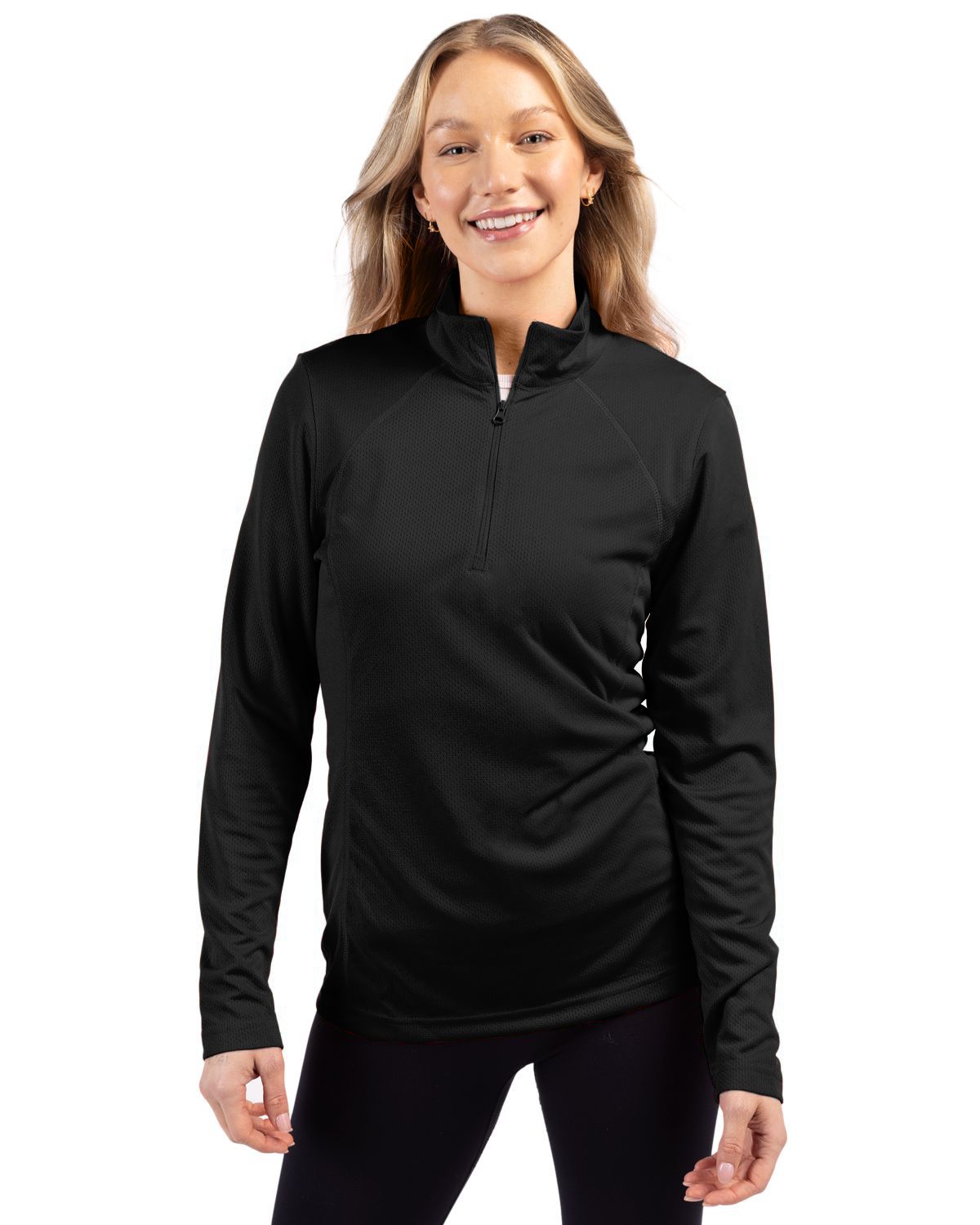 Clique Ice Pique Womens Half Zip Tech Pullover