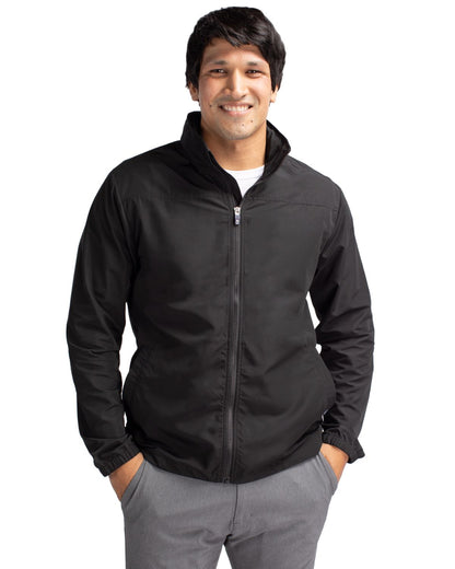 Cutter & Buck Charter Eco Knit Recycled Big & Tall Full-Zip Jacket Big & Tall