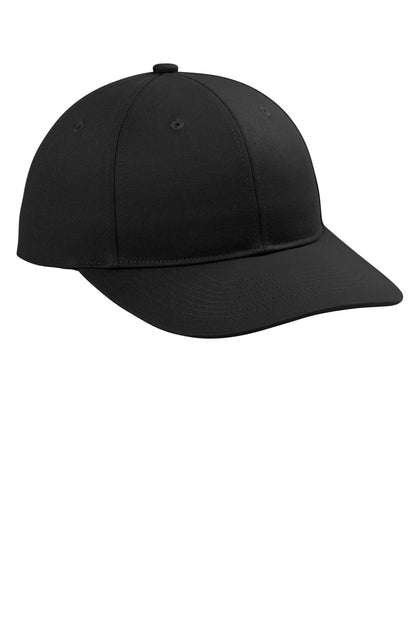 Black Port Authority Snapback Cap C118