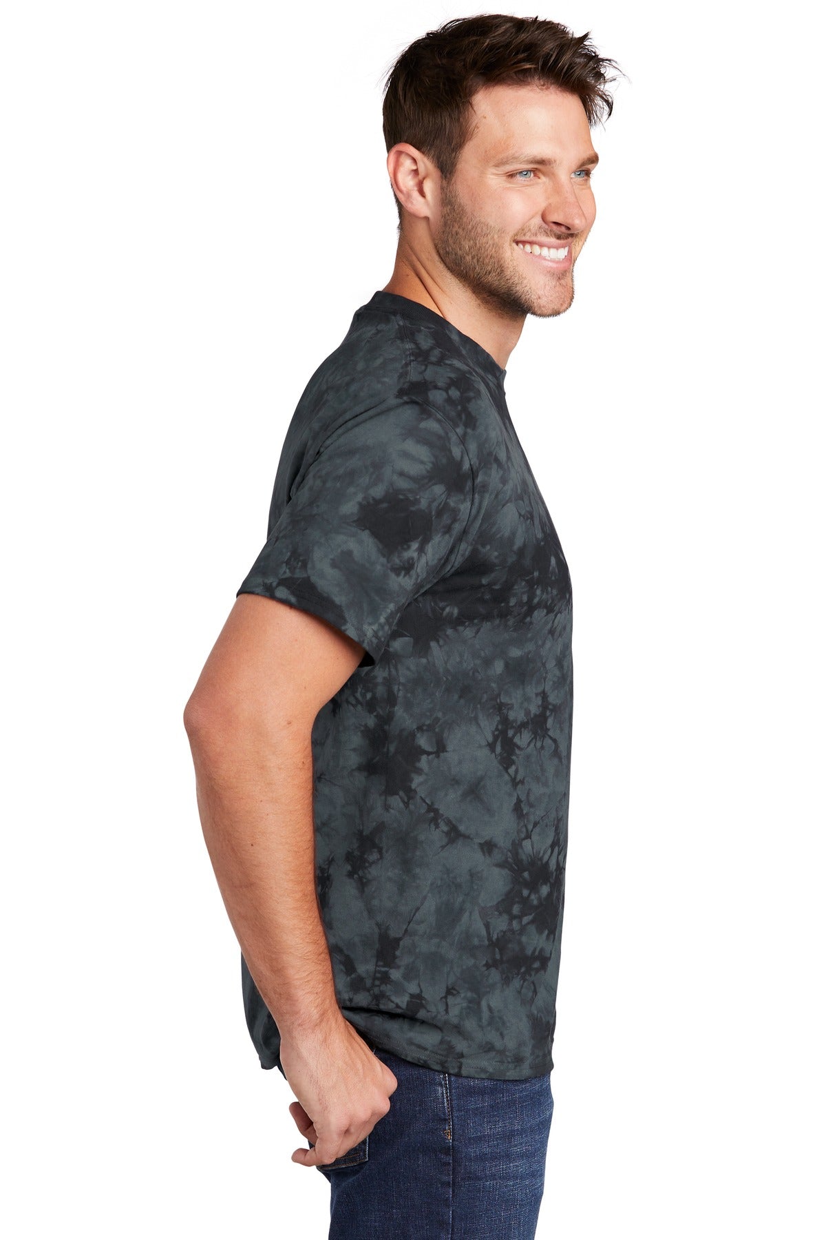 Black Port & Company Crystal Tie-Dye Tee PC145