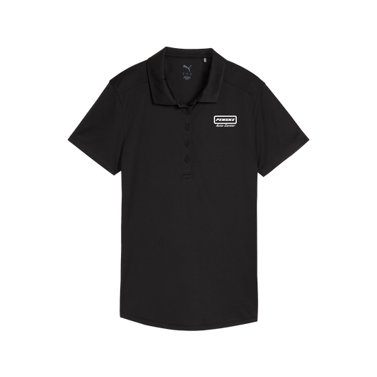 Puma Women's Solid Short Sleeve Polo
