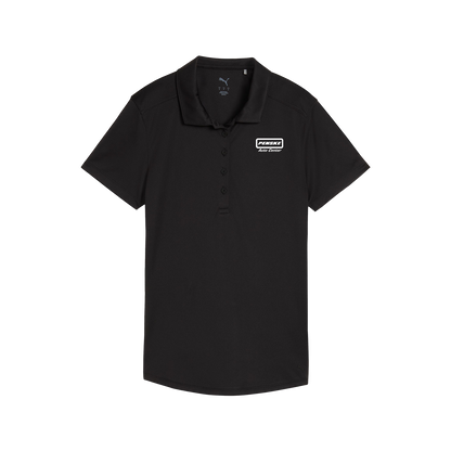 Puma Women's Solid Short Sleeve Polo