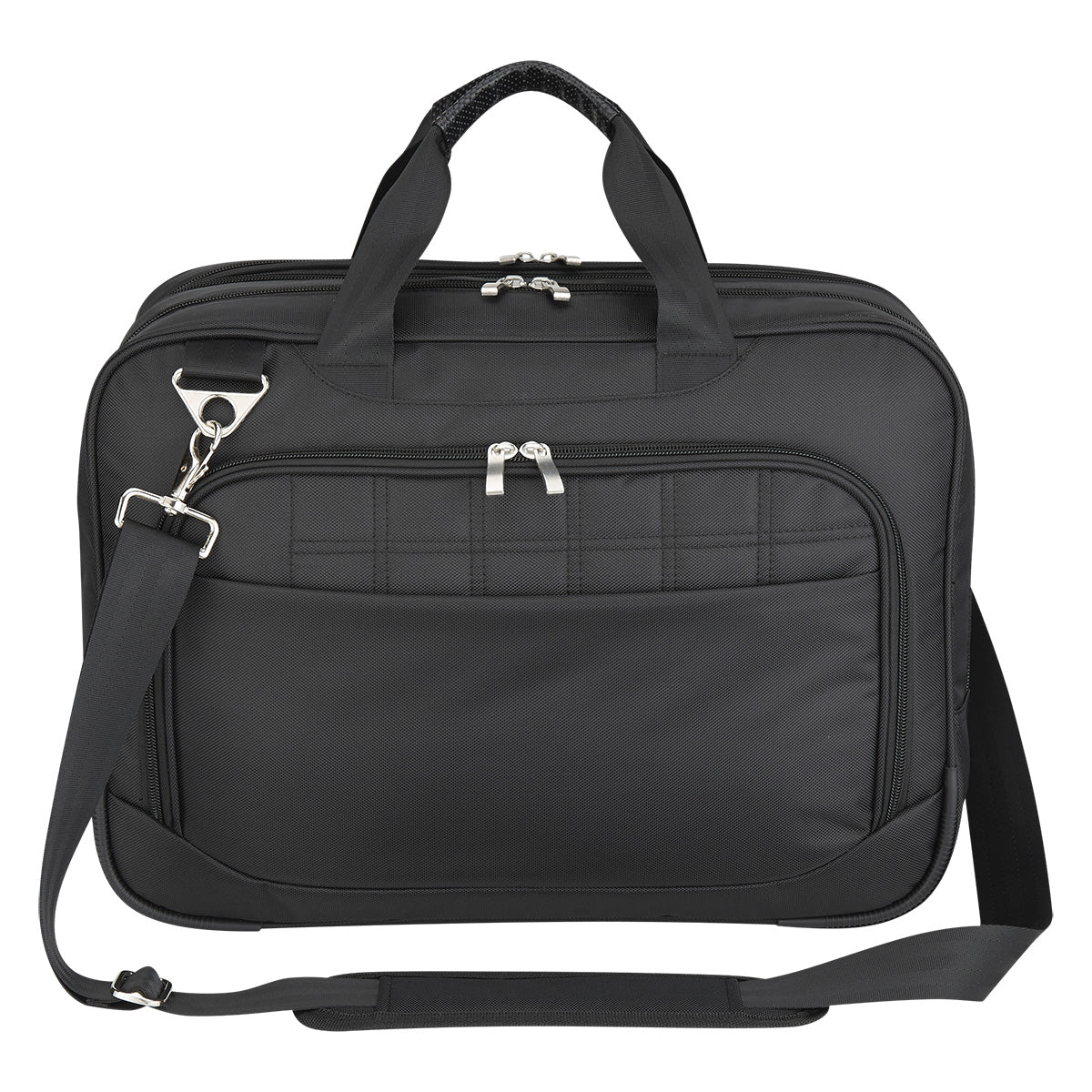 BLACK Superlative Laptop Briefcase  grouped