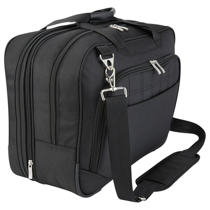 BLACK Superlative Laptop Briefcase  grouped