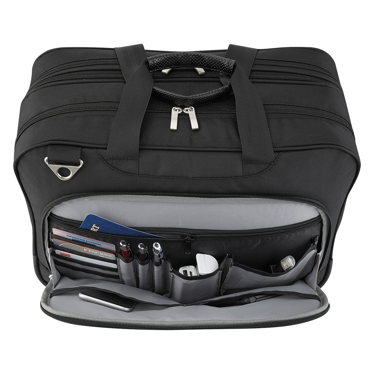 BLACK Superlative Laptop Briefcase  grouped