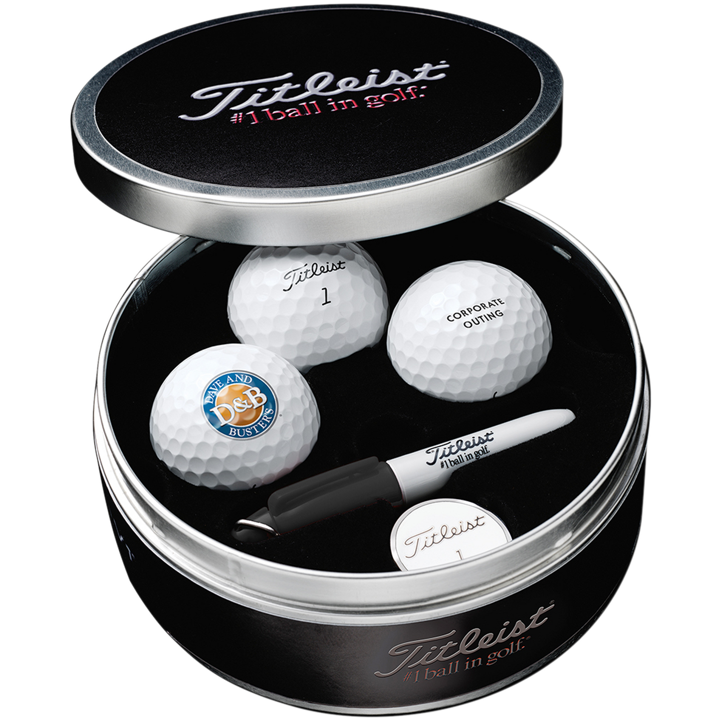 Titleist® Pro V1 Golf Ball Tin