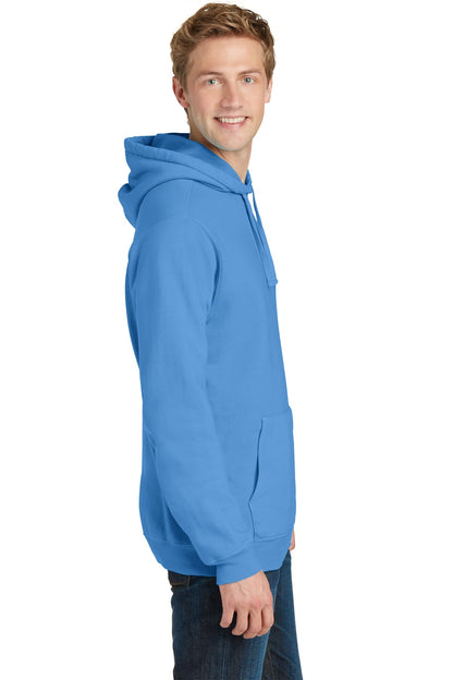 Blue Moon Port & Company Beach Wash Garment-Dyed Pullover Hooded Sweatshirt. PC098H