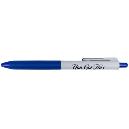 Recycled 2-Tones Pen with Long Soft Grip