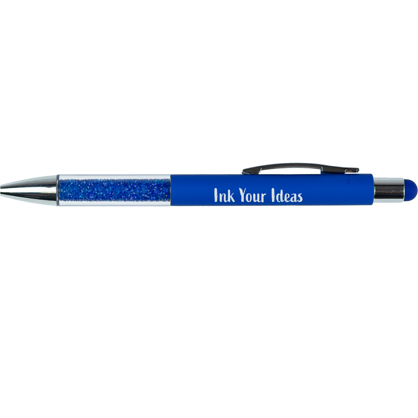 Recycled Glitter Grip Stylus Pen