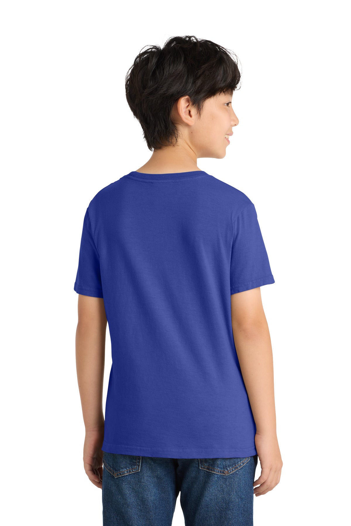 BlueIris Port & Company Youth Beach Wash Garment-Dyed Tee. PC099Y